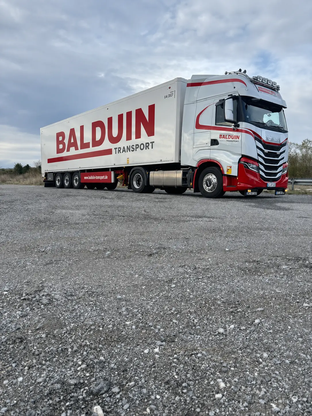 Tautliner-Transport
